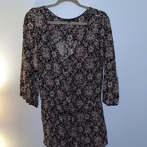 American Eagle Patterned Romper